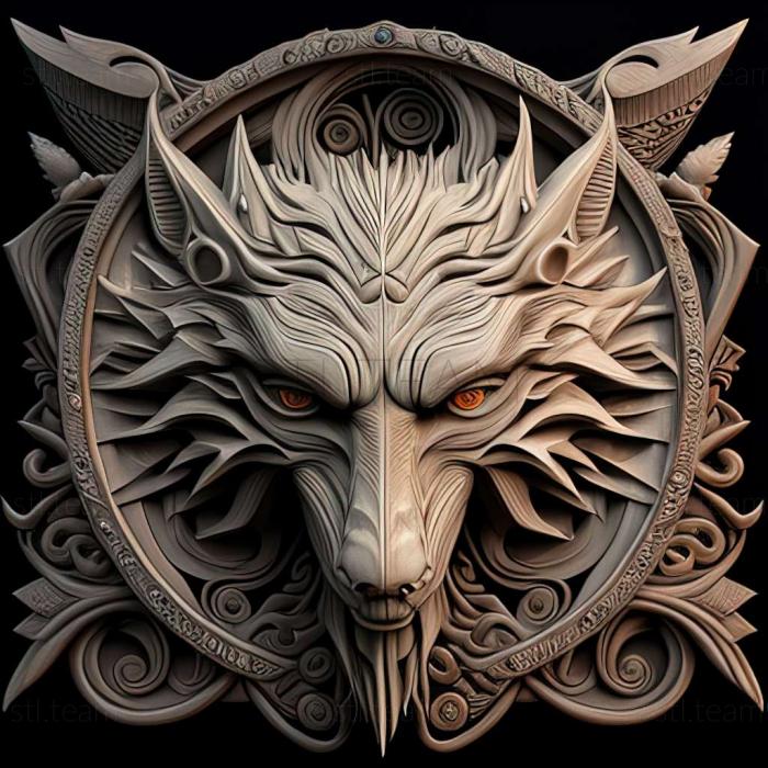 3D модель Игра Ведьмак: Восстание Белого Волка (STL)